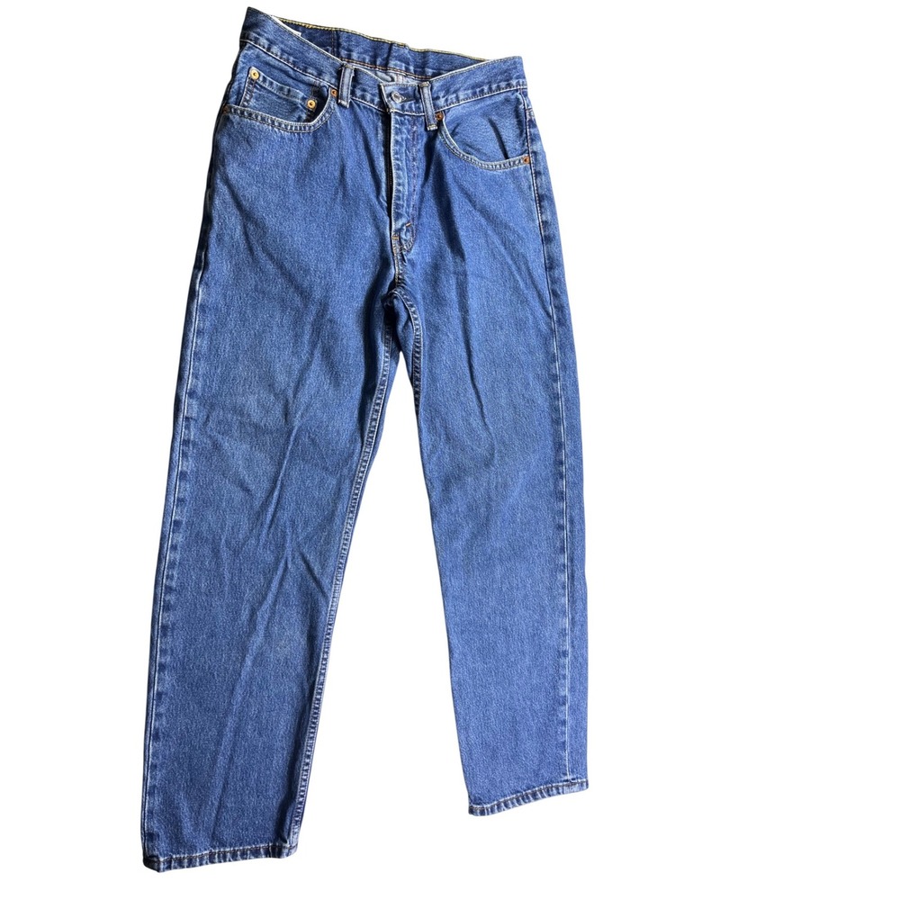 Levis 550 Relaxed Fit Jeans Mens 32x32 Blue Denim Classic Straight Tapered